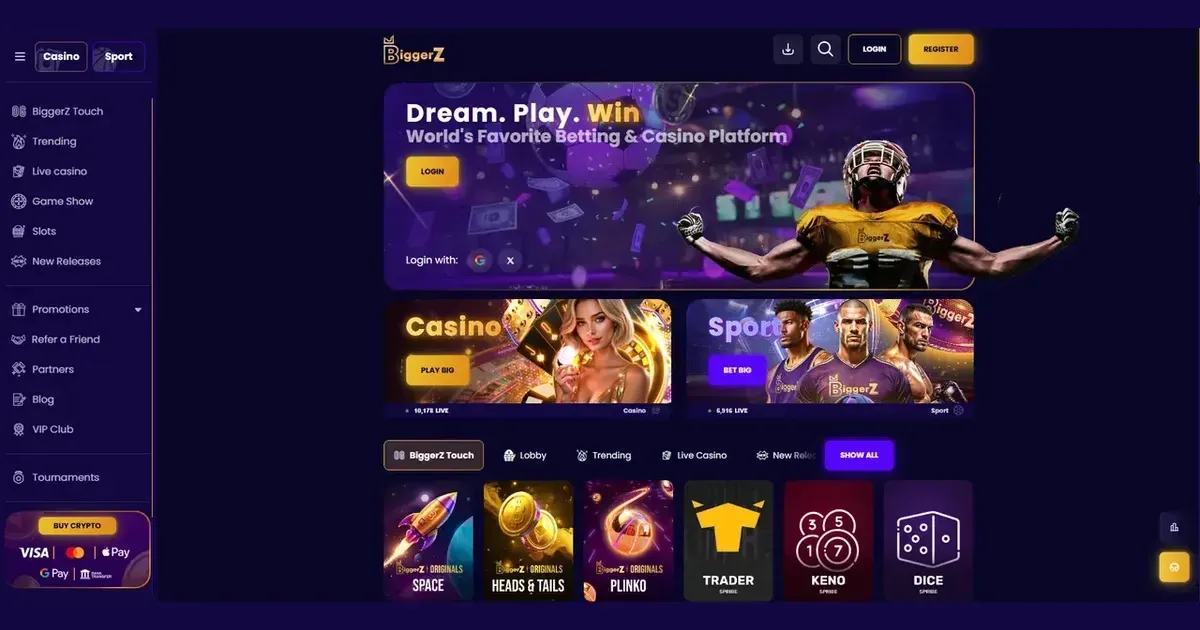 Welcome bonus